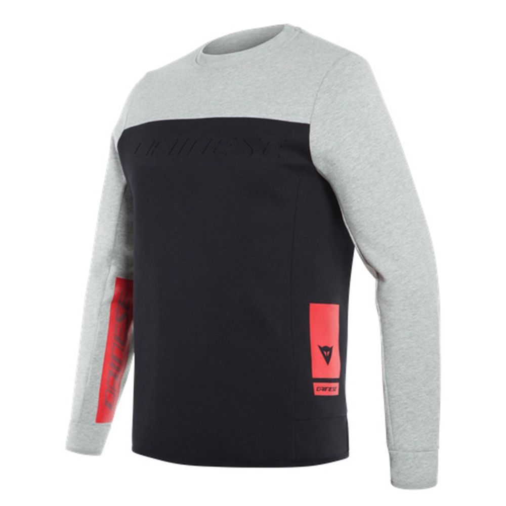Dainese Contrast SweatShirt Black Melange Dainese Contrast SweatShirt Black Melange M