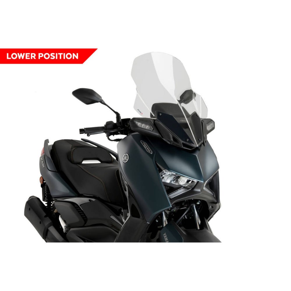 Puig 21745H V-Tech Line Touring Yamaha X-Max 300 Tech Max 2024 Clear Ön Cam