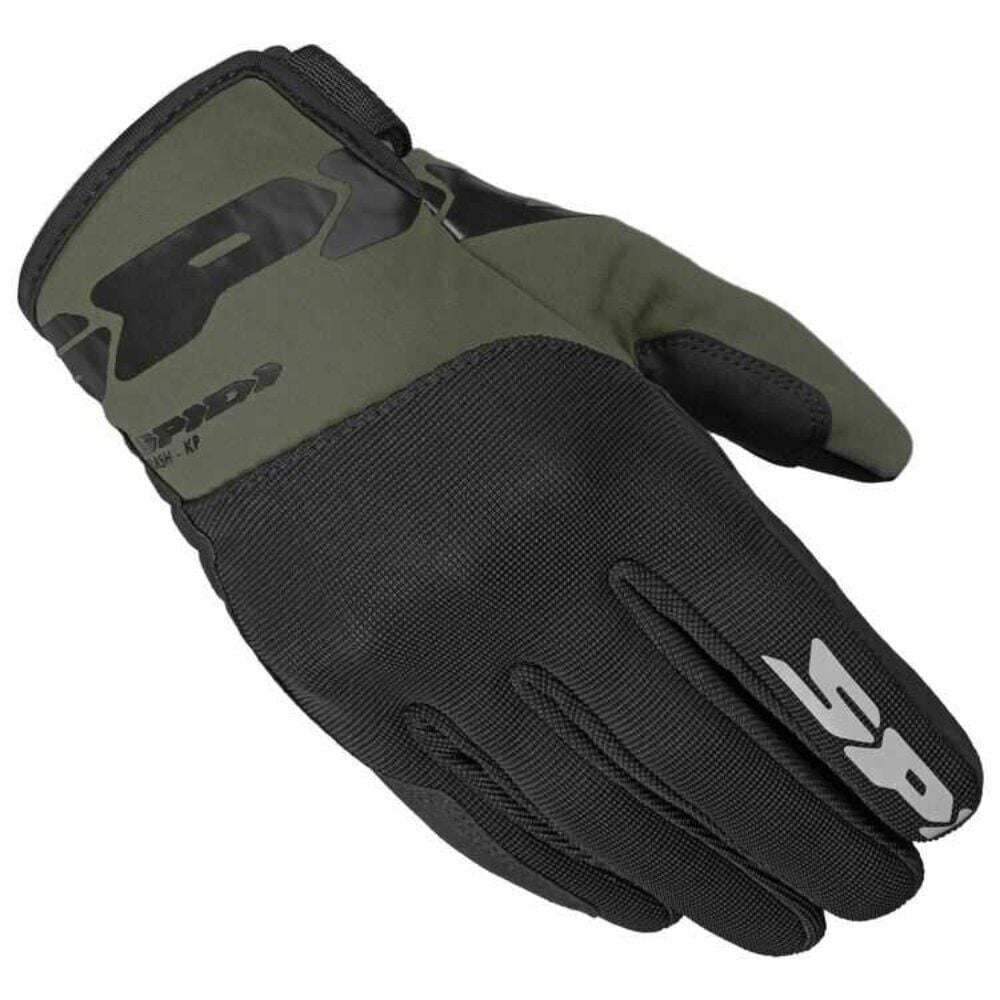 Spidi Flash KP Yazlık Eldiven Yeşil Siyah