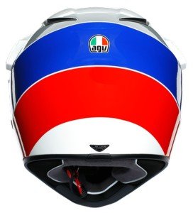 AGV AX-9 Kask Atlante White Blue Red
