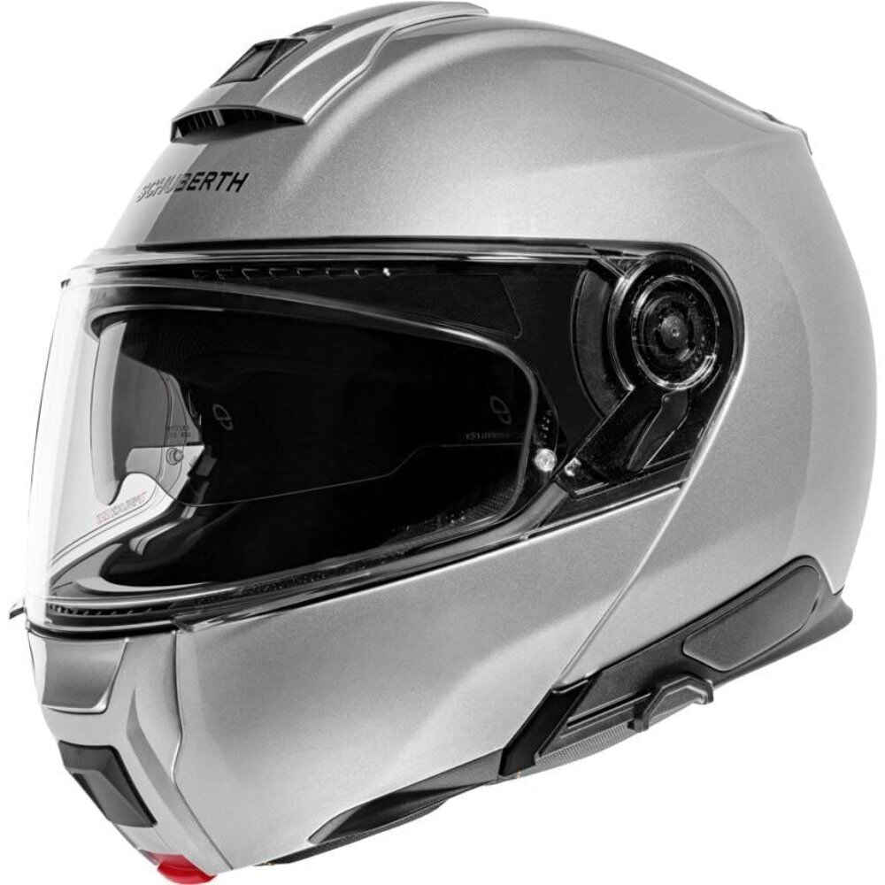 Schuberth C5 Glossy Silver Çene Açılır Kask