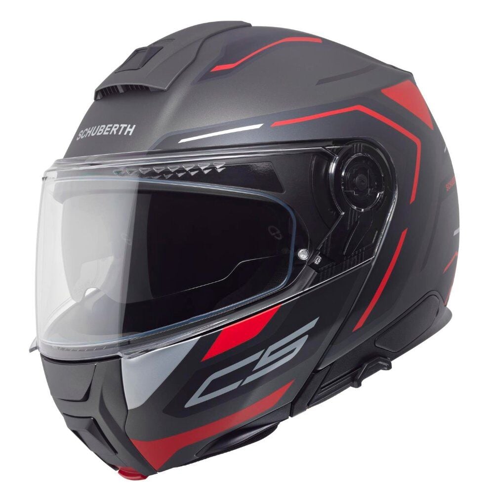 Schuberth C5 Omega Antrasit Çene Açılır Kask