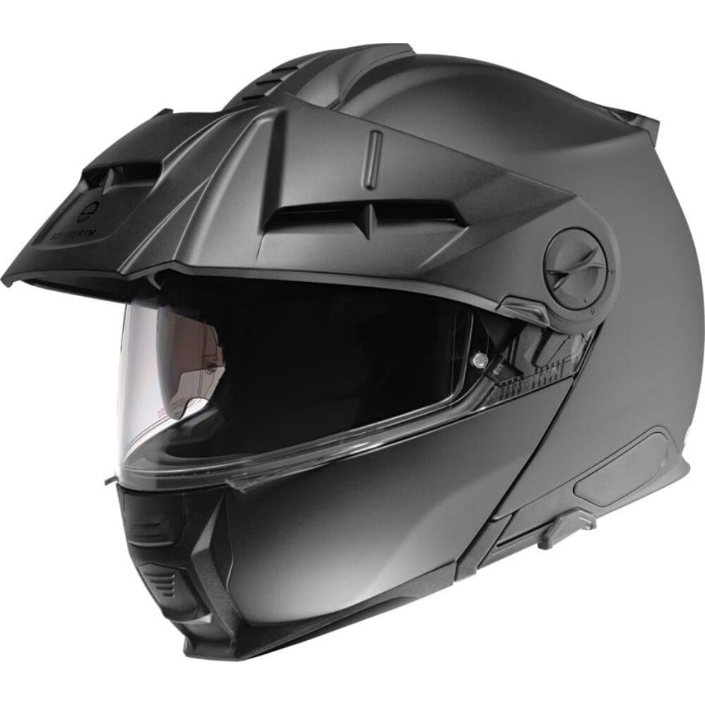 Schuberth E2 Mat Black Terekli Çene Açılır Kask
