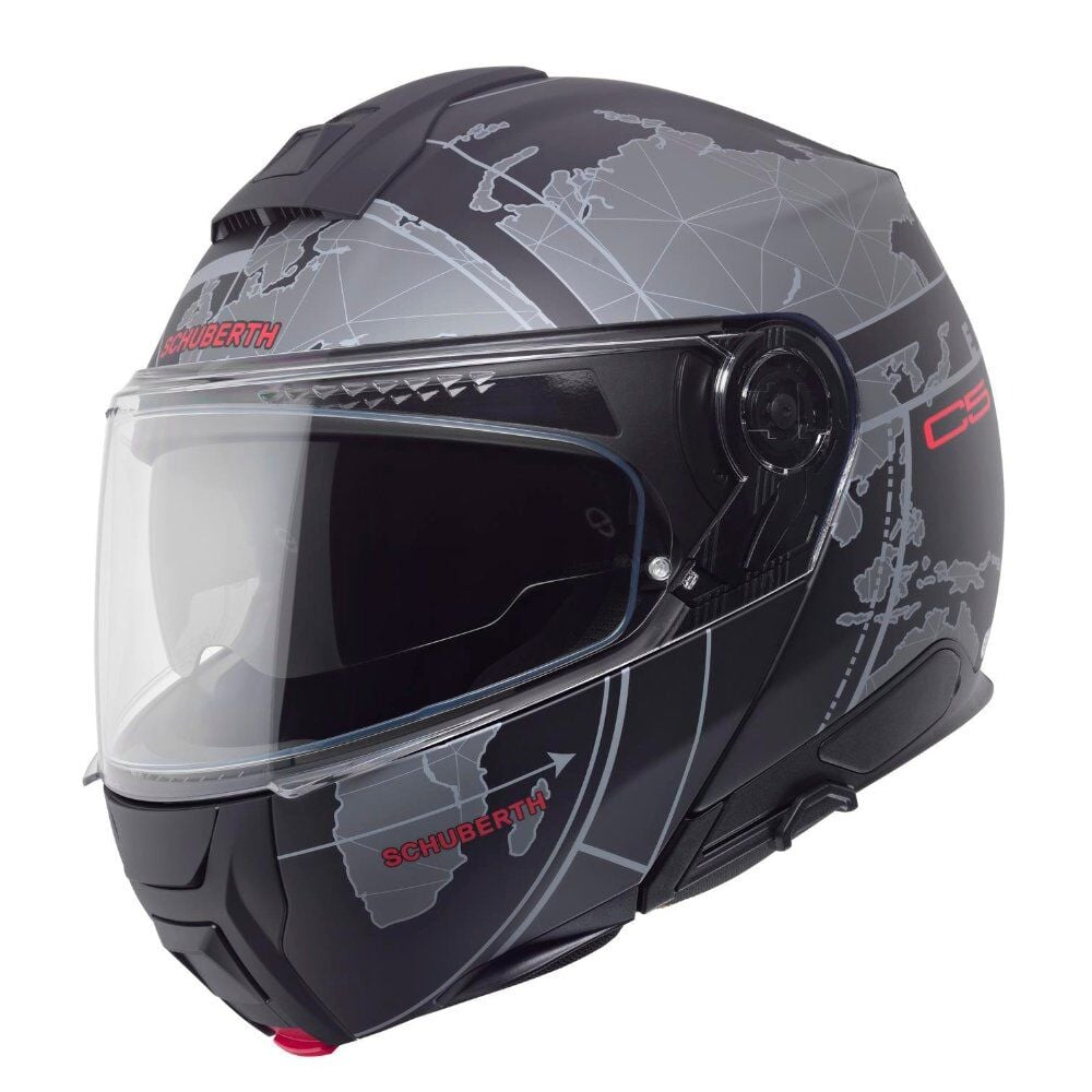 Schuberth C5 Çene Açılır Kask Globe Black