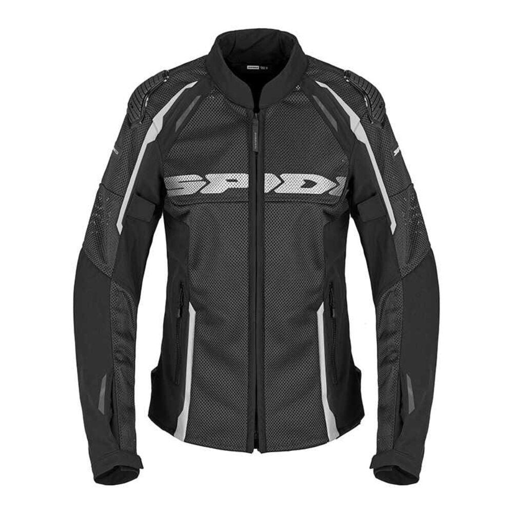 SPIDI Race Warrior 2 Net Kadın Yazlık Ceket Siyah-Beyaz