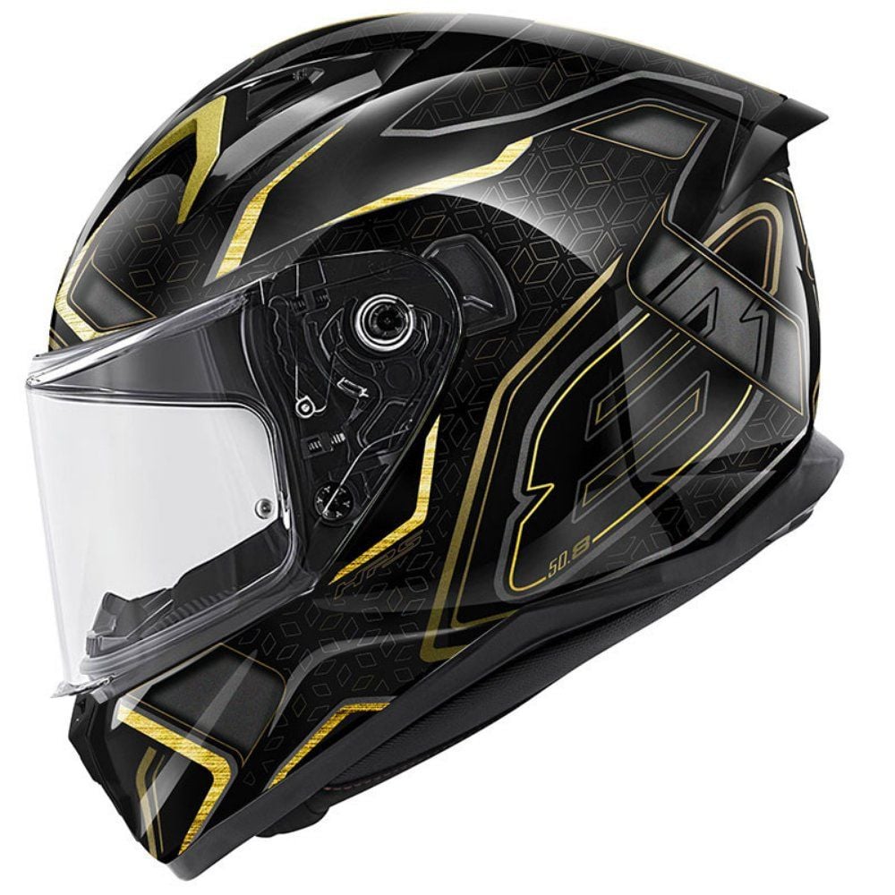 GIVI 50.8 Mystical Kask Siyah-Bronz-Sarı
