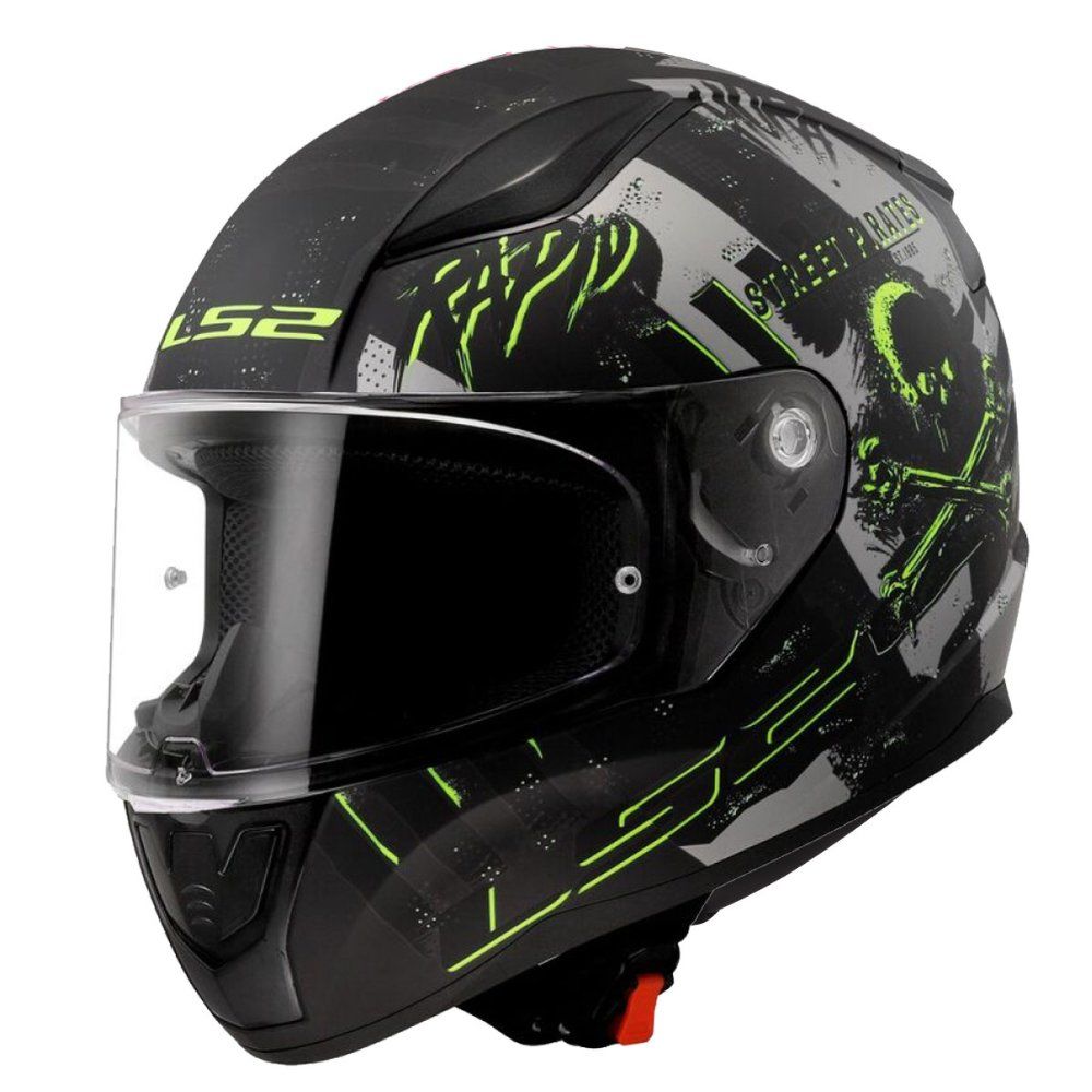 LS2 Rapid 2 Kask Pirates Titanium