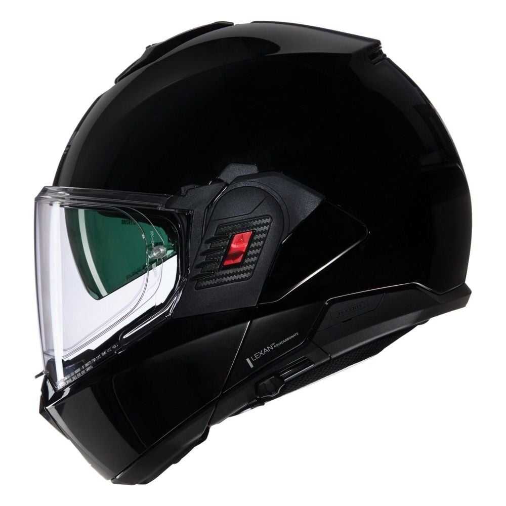 NOLAN N120-1 Çene Açılır Kask Classico 301 Parlak Siyah