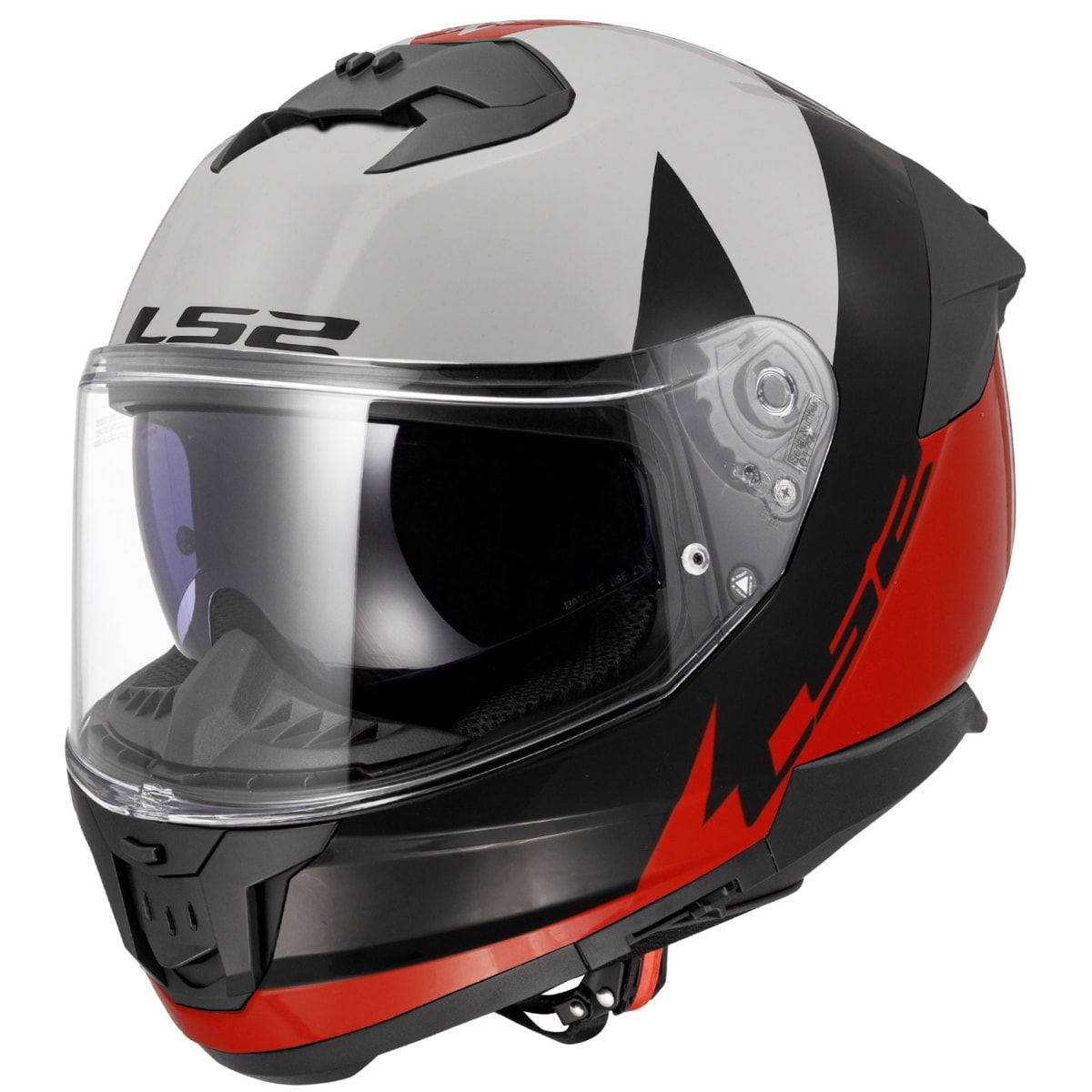 LS2 Stream 2 Kask Thunderbiz Siyah Kırmızı