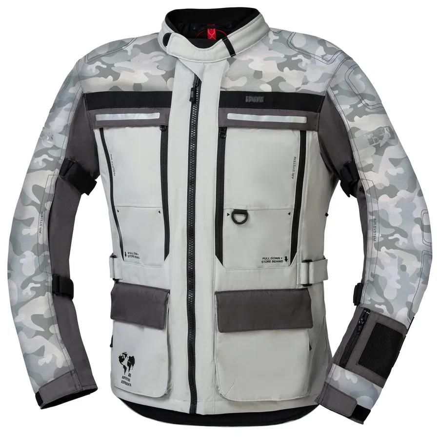iXS Montevideo Air 3.0 Mont Kamuflaj Gri