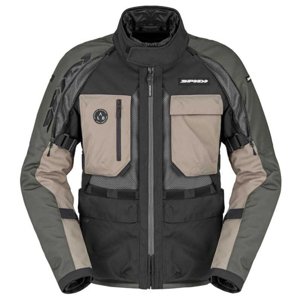 Spidi Crossmaster 2 H2OUT Ceket Siyah Haki