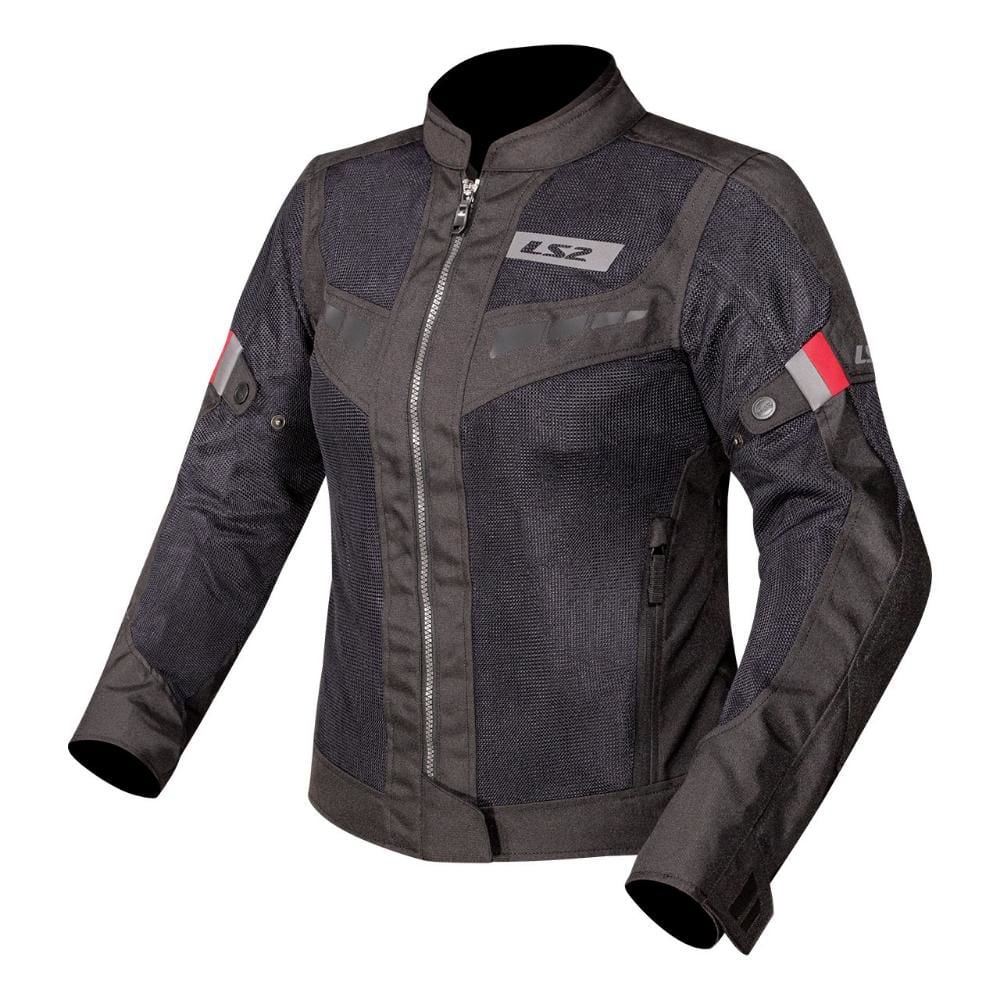 LS2 Blade Air Kadın Mont Siyah-Kırmızı