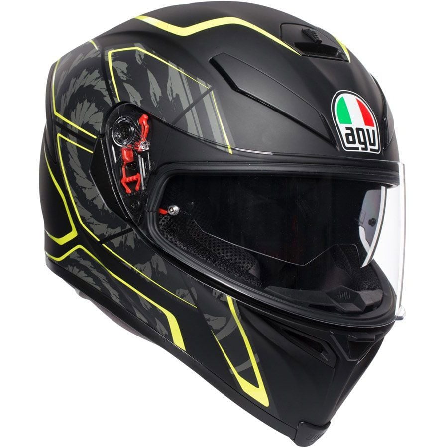Agv Kask K5 S Multi Mplk Tornado Matt Siyah Gümüş