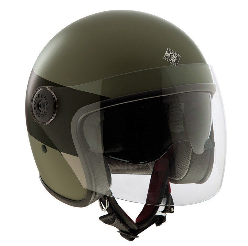 Tucano Urbano El Jet Kask Mat Haki
