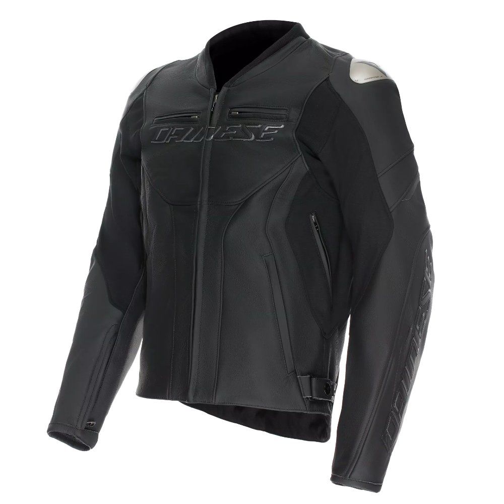 Dainese Racing 5 Deri Ceket Siyah