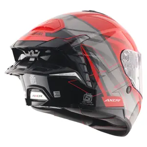 AXOR BRUTALE Kask SURGES Black Red