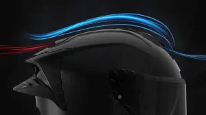 AXOR BRUTALE Kask SURGES Black Red