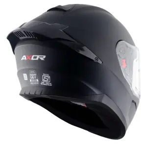 AXOR SABER SC Kask Black Dull