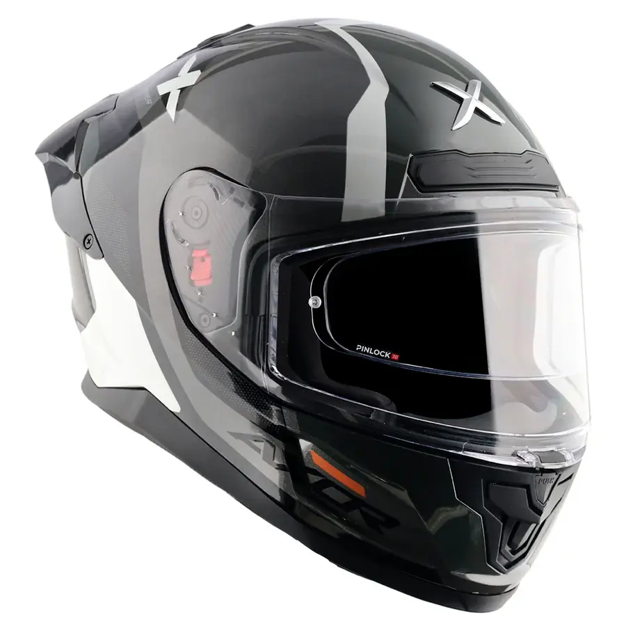 AXOR SABER Kask SPARK White Grey