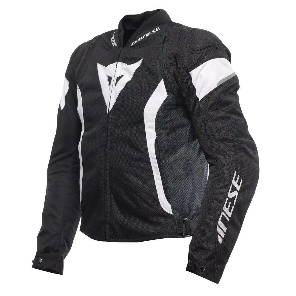 Dainese Avro 5 Tex Ceket Siyah - Beyaz