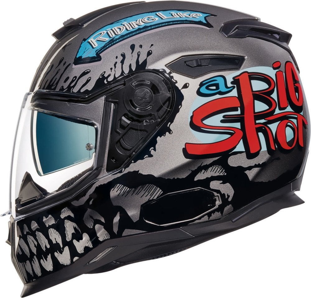 Nexx Sx.100 Kask Big Shot Gri