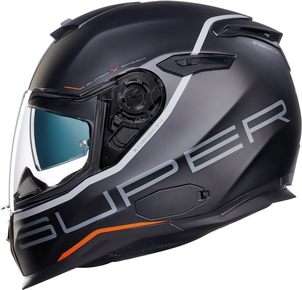 Nexx Sx.100 Kask Superspeed Mat Siyah