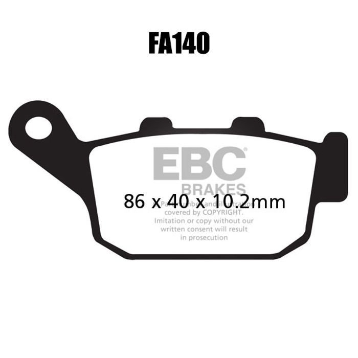 EBC FA140 Organik Fren Balatası