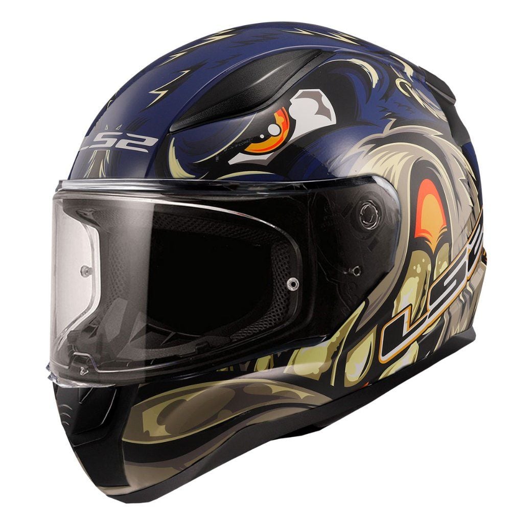 LS2 Rapid 2 Kask Spox Mavi Gri