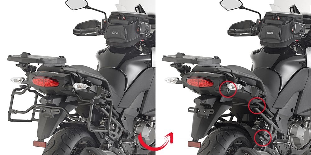Givi PLR4113 Kawasaki Versys 1000 (15) Yan Çanta Demiri
