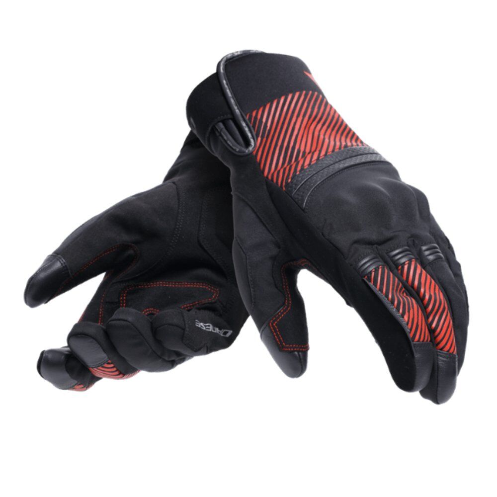 Dainese Fulmine Black Red D-Dry Eldiven