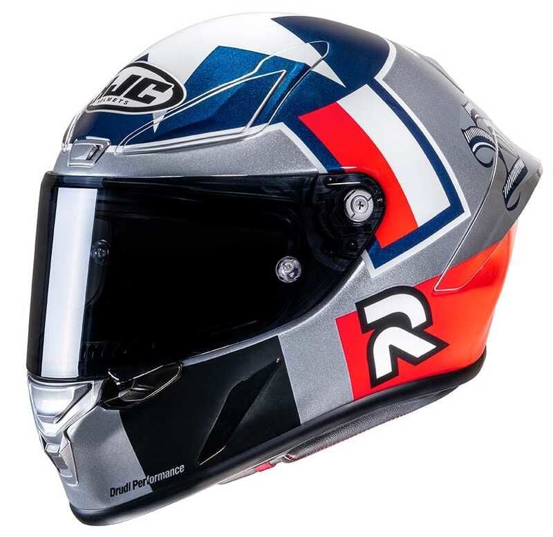 HJC RPHA1 Kask Ben Spies Silverstar MC21