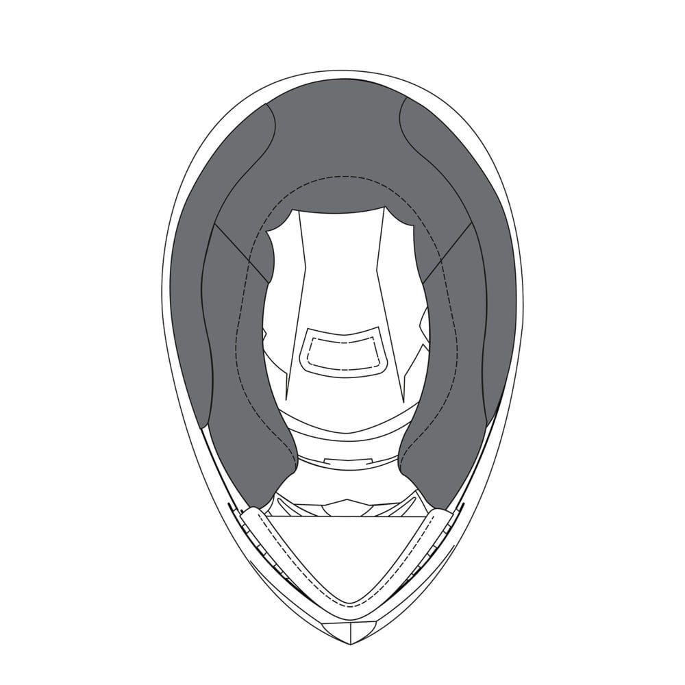 Agv K3 SV Kask Yanak Pedi XXL