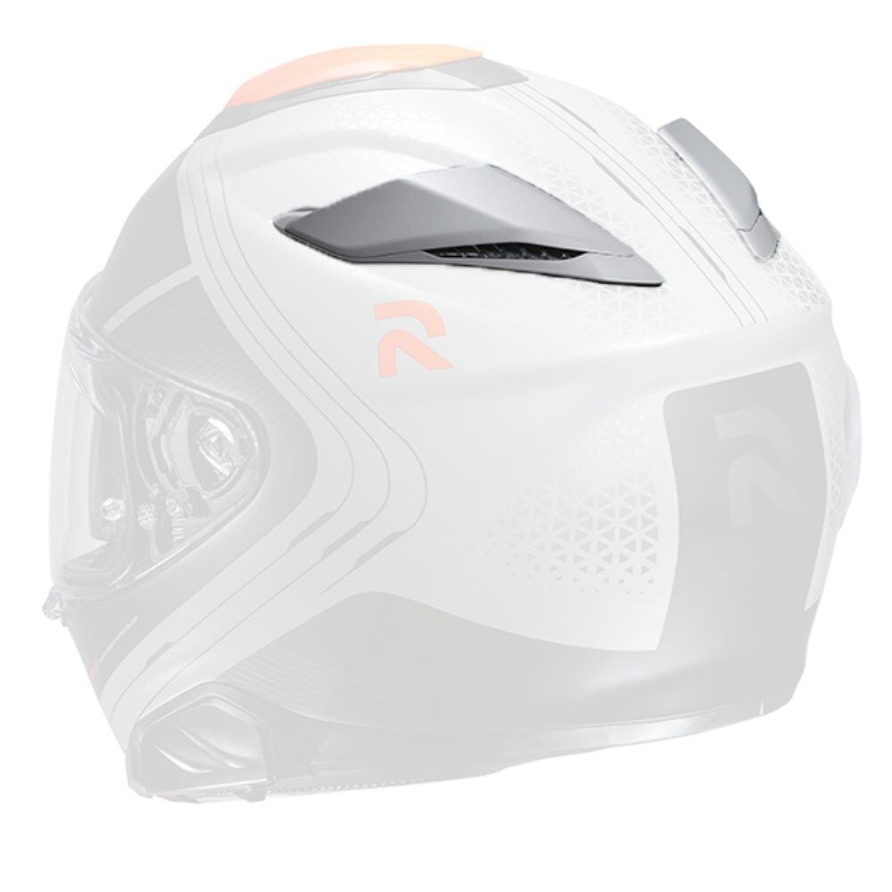 HJC RPHA71 Kask Arka Havalandırma Metalik Siyah