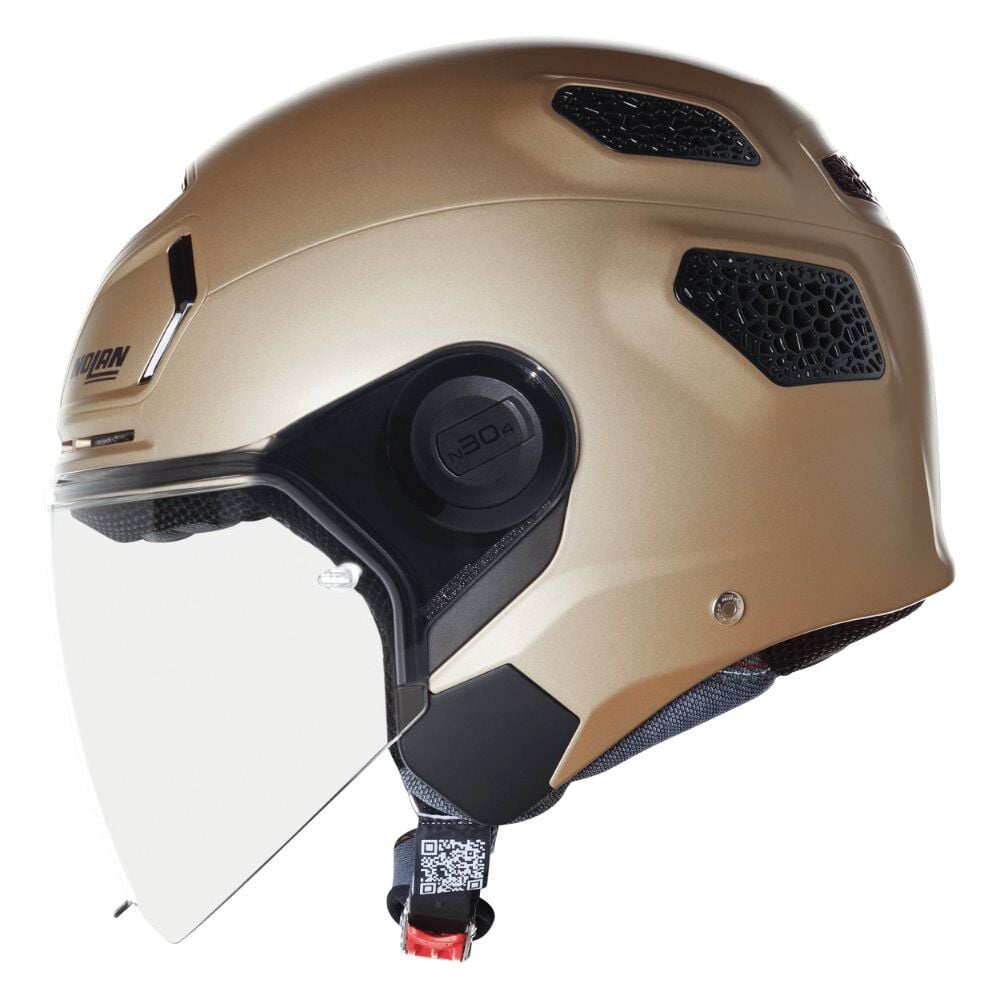 NOLAN N30-4 T Classico Nobile 317 Vizörlü Açık Kask Mat Kahverengi
