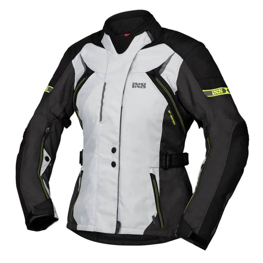 iXS Liz-ST Tour Kadın Mont Gri Siyah Sarı