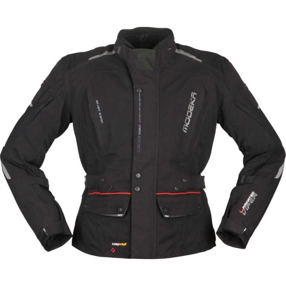 Modeka Viper Lt Waterproof Ceket Siyah
