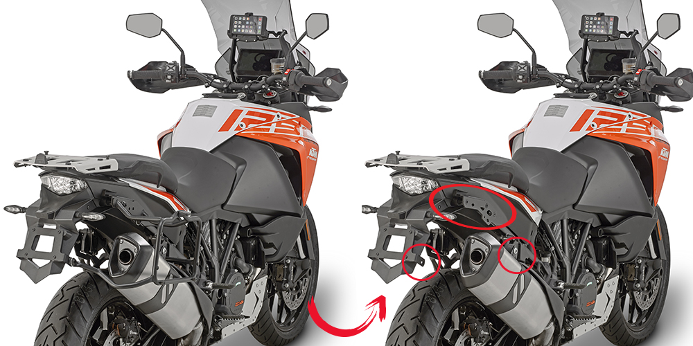 Givi PLR7706 Ktm 1050 / 1190 / 1290 Yan Çanta Demiri
