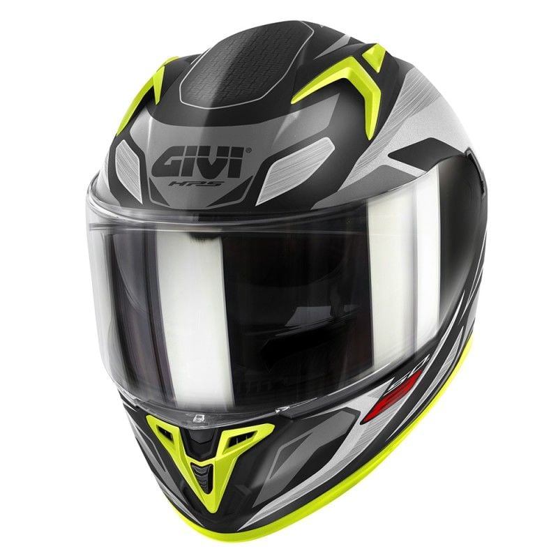 Givi 50.8 Brave Kask Mat Siyah Titanium Sarı