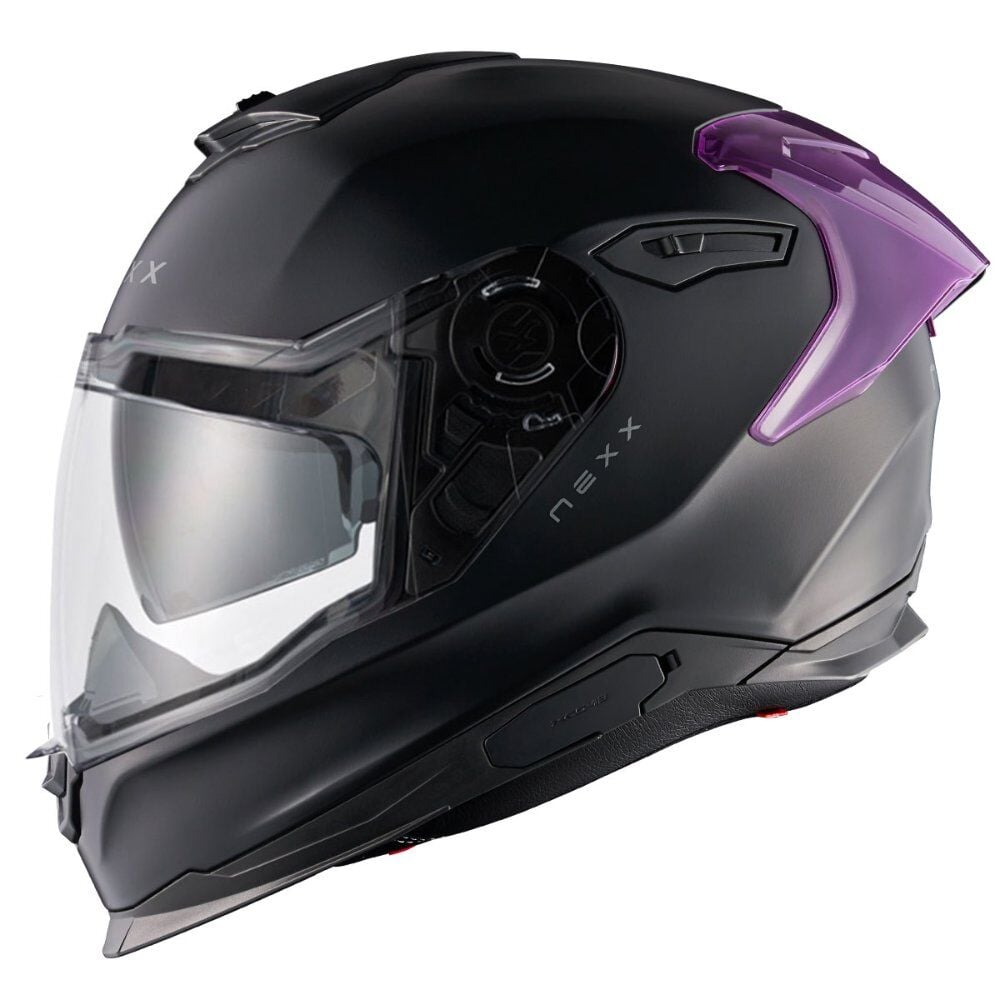 Nexx Y.100R Kask Subsonic Mat Siyah Pembe