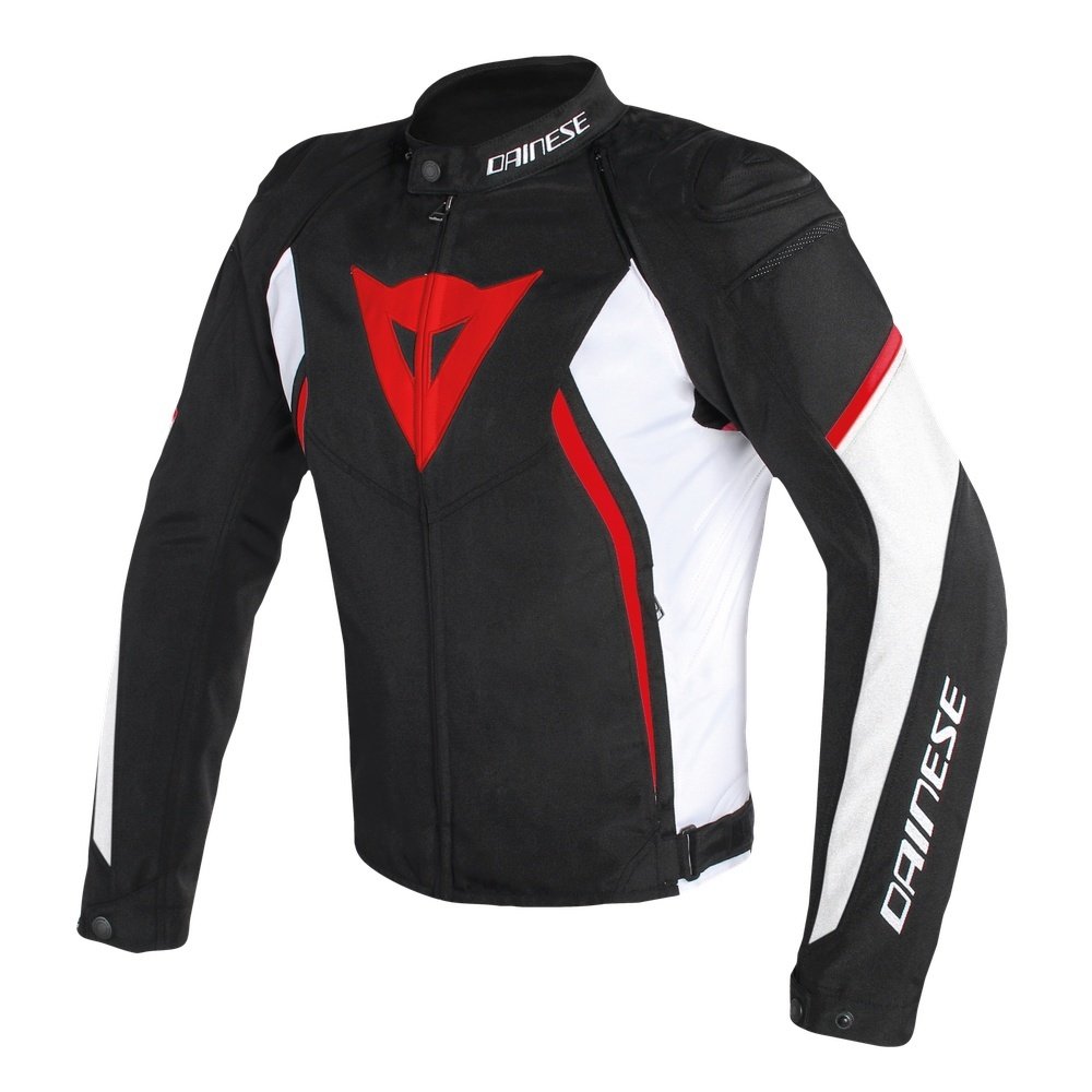 Dainese Avro D2 Tekstil Mont Siyah Beyaz Kırmızı