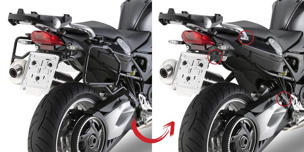 Givi PLR5109 Bmw F 800GT Yan Çanta Demiri