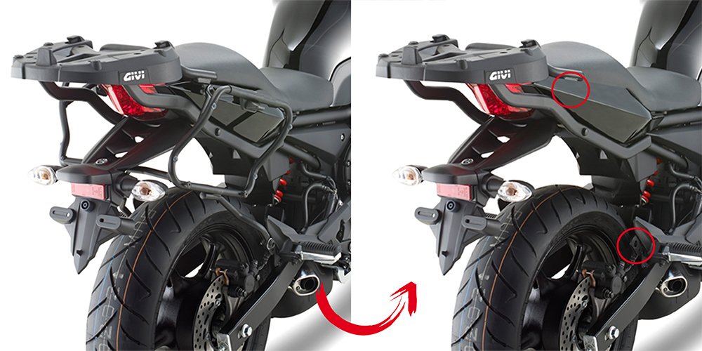 Givi PLXR2110 Yamaha Xj6 600 Yan Çanta Demiri