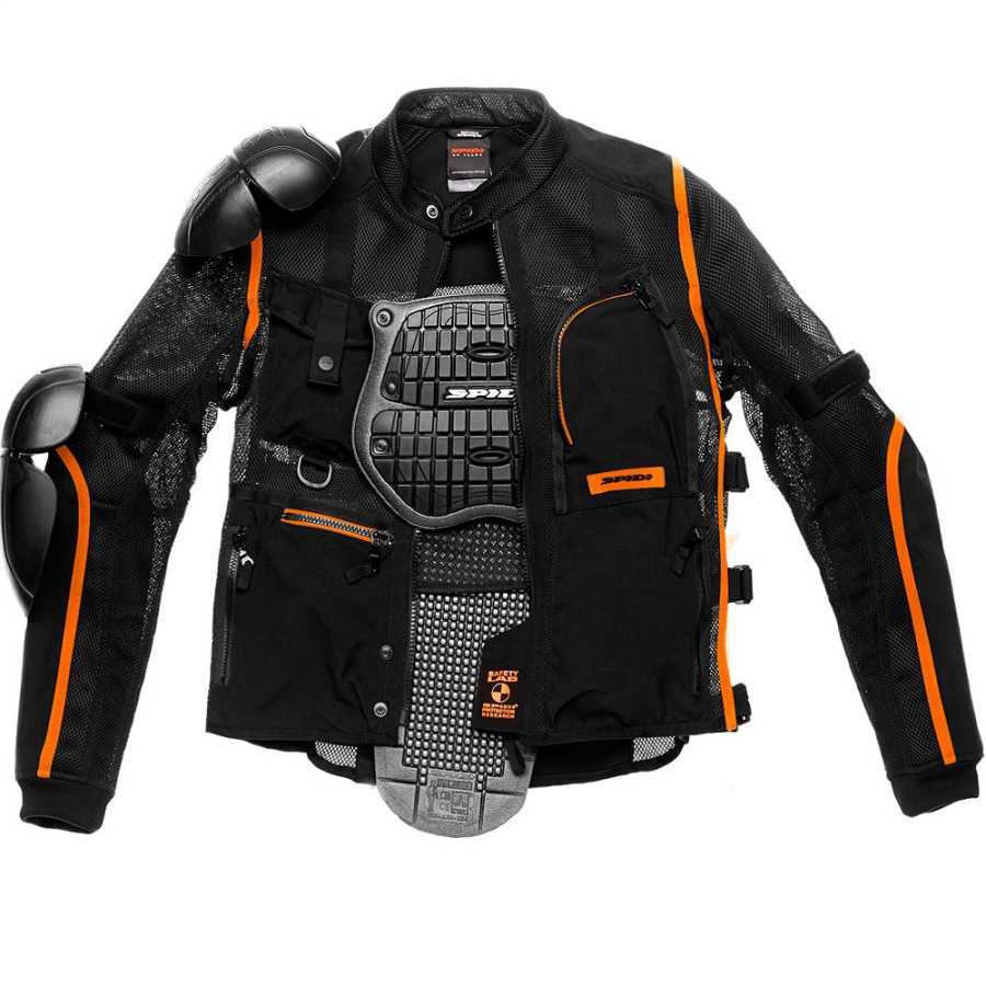 Spidi Multitec Armor Evo Mont Turuncu Siyah