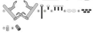 Givi LS3117 Suzuki V-Strom 1050 Sisfar Bağlantısı