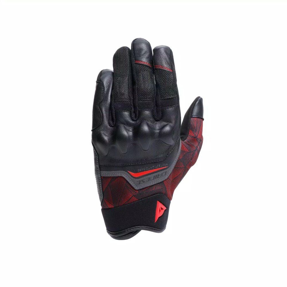 Dainese Ermex Eldiven Siyah Kırmızı