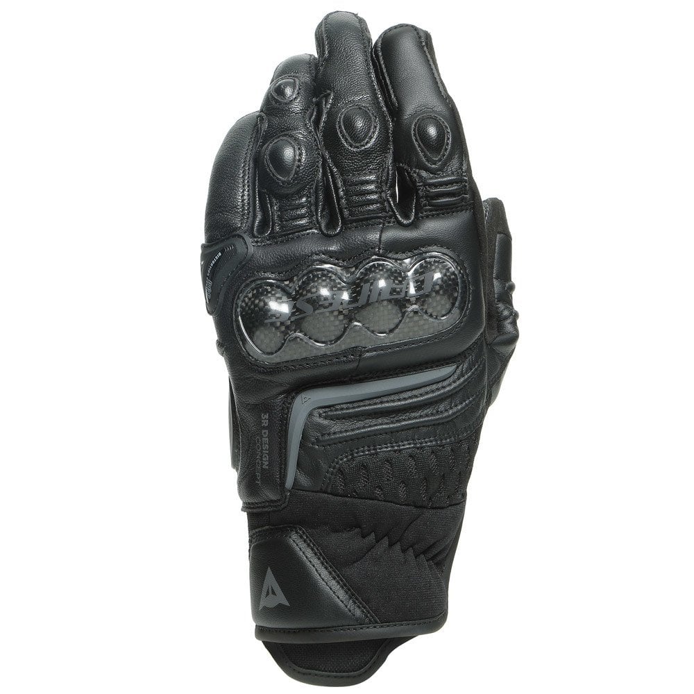 Dainese Carbon 3 Kısa Deri Eldiven Siyah Dainese Carbon 3 Kısa Deri Eldiven Siyah XL