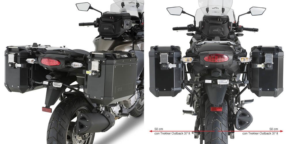 Givi PL4105Cam Kawasaki Versys 1000 Yan Çanta Demiri