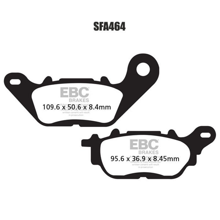 EBC SFA464 Scooter Fren Balatası