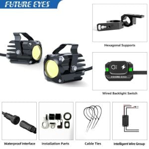 Future Eyes F150S Motosiklet Sis Farı 60W