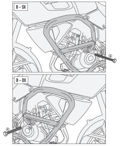 Givi TNH3105 Suzuki Dl 1000 V-Strom Koruma Demiri